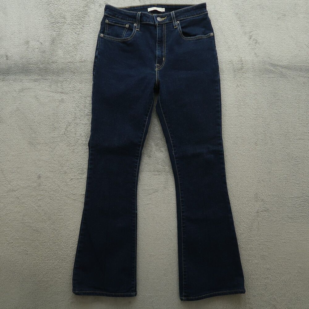 Levi's Jeans Women's Size 30 Blue 726 Flare High Rise Stretch Denim 30" Inseam
